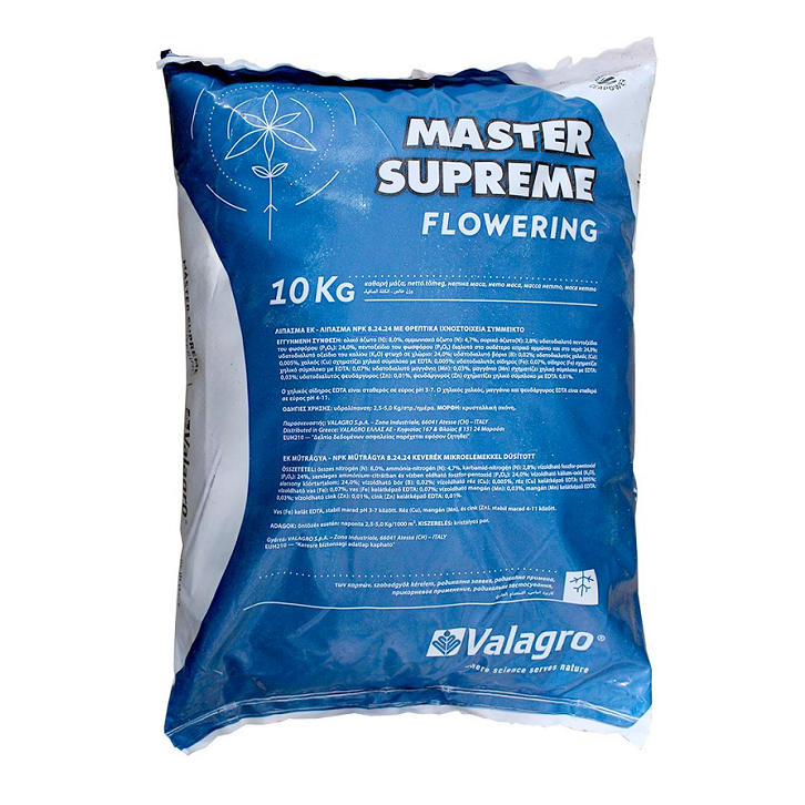کودNPKمستر 24-24-8 ولگرو ایتالیا  (Supreme flowering)10k