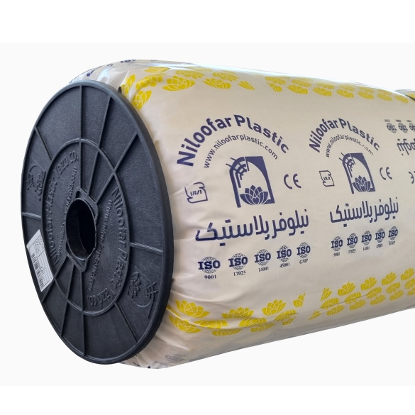 نایلون گلخانه ای 10متری یووی 5 درصد 65متری نیلوفر پلاستیک