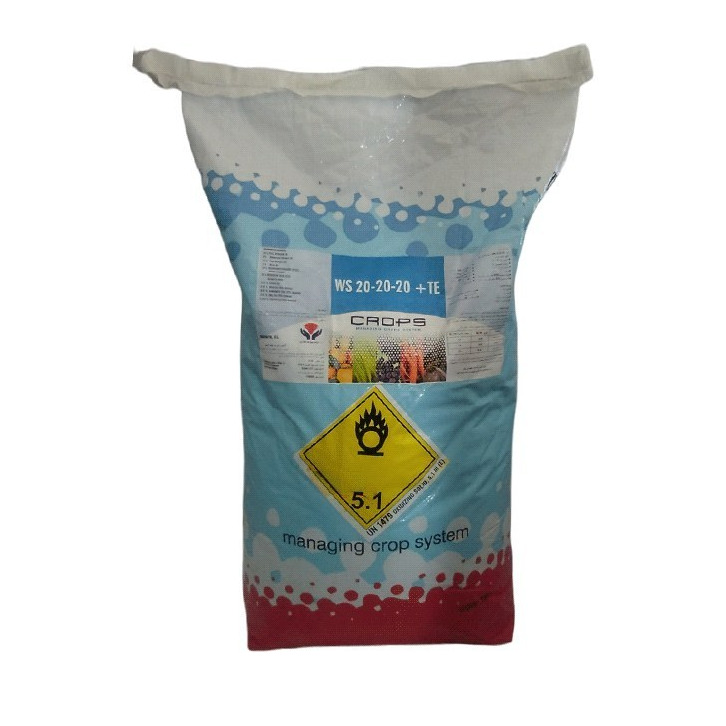 کود NPK کراپس 20-20-20 te+کیمیاگوهر(10KG)