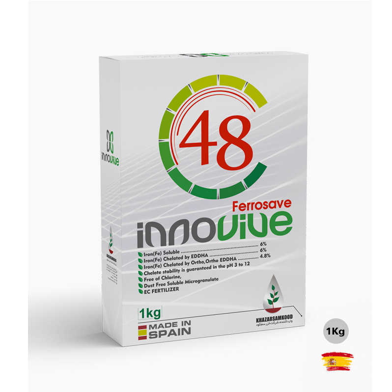 کود میکرو کلات آهن اینوایو 48 - 1KG خزرسم