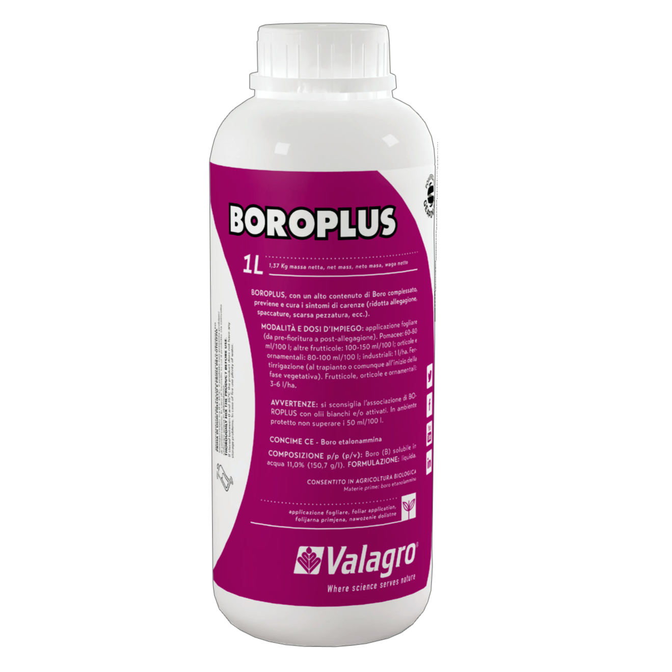 بر پلاس ایتالیایی ولگرو یک لیتری